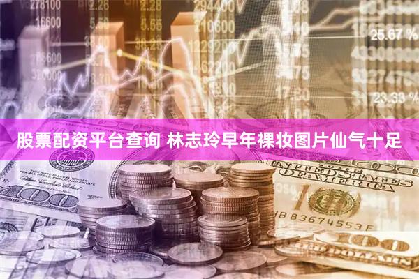 股票配资平台查询 林志玲早年裸妆图片仙气十足