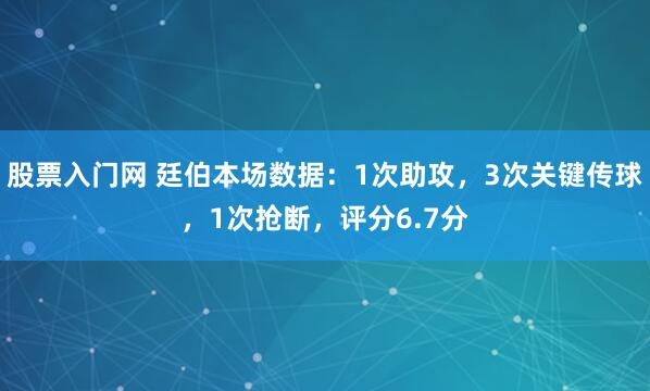 股票入门网 廷伯本场数据：1次助攻，3次关键传球，1次抢断，评分6.7分